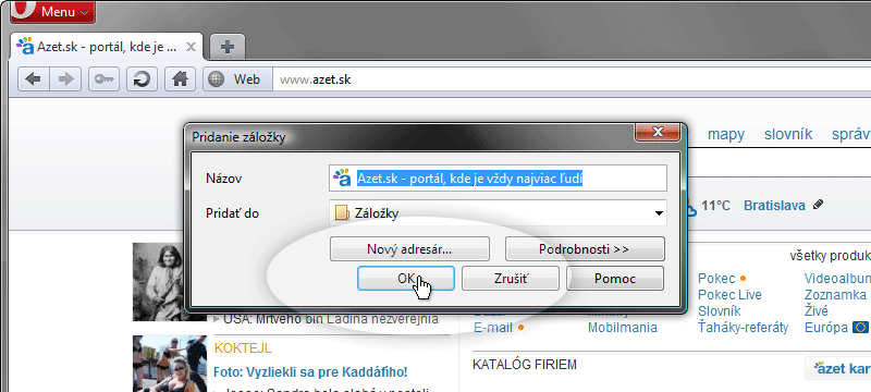 Opera krok č.ľ